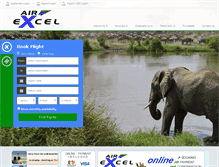 Tablet Screenshot of airexcelonline.com